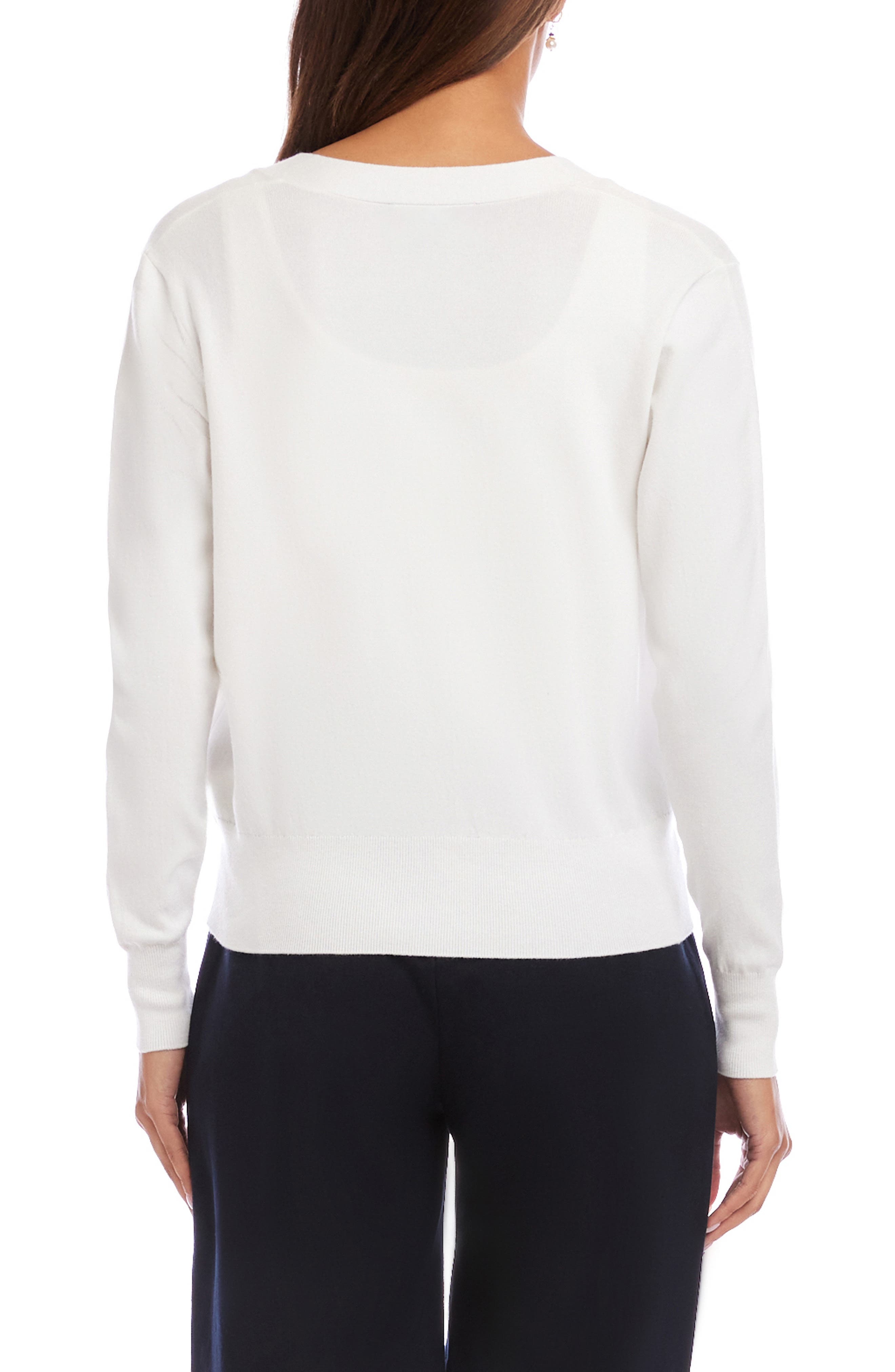 V-Neck Cardigan - image 2