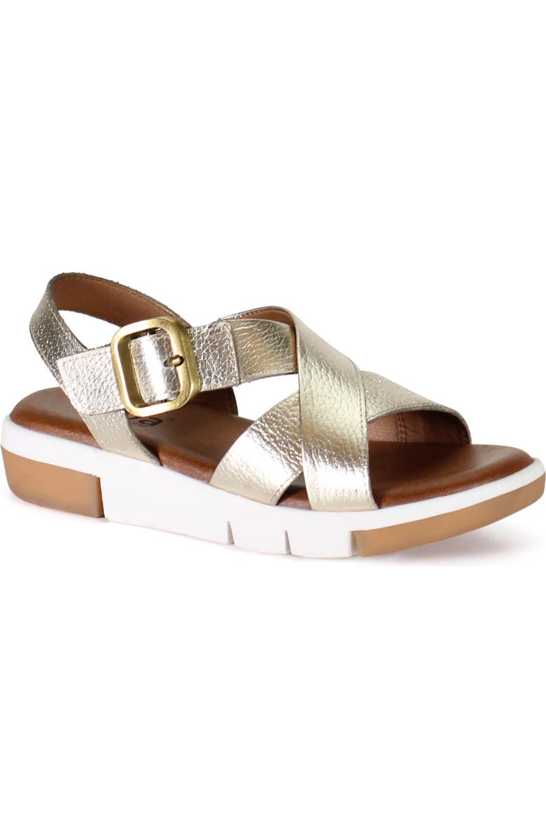 Diba True ADVO CATE Comfort Active Sandal, Main, color, Gold