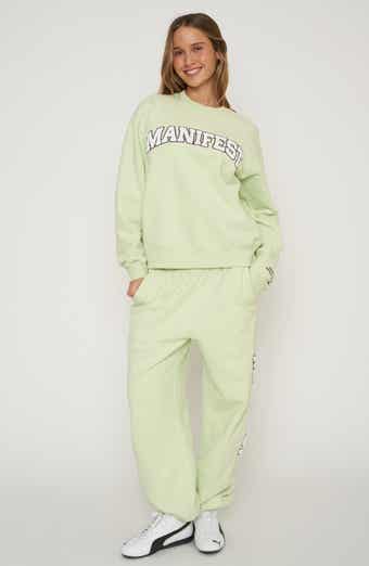 Manifest Cotton Blend Fleece Sweatshirt