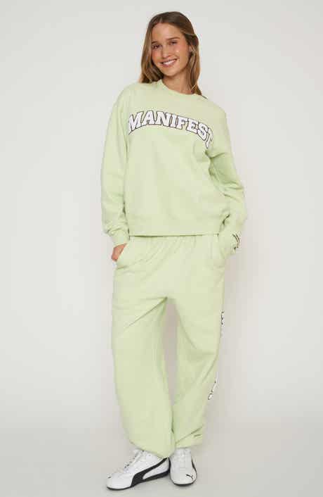 Manifest Cotton Blend Fleece Sweatshirt