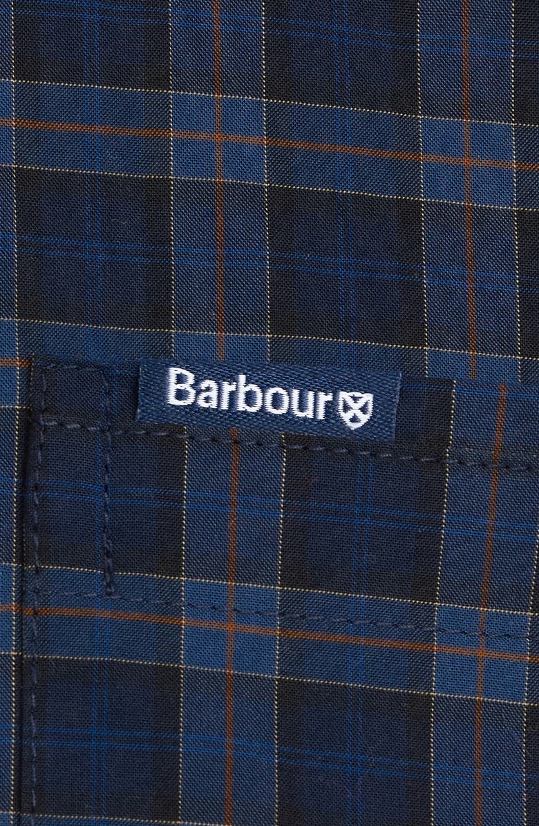 Barbour Lomond Tailored Fit Plaid Stretch Button-Down Shirt, Alternate, color,