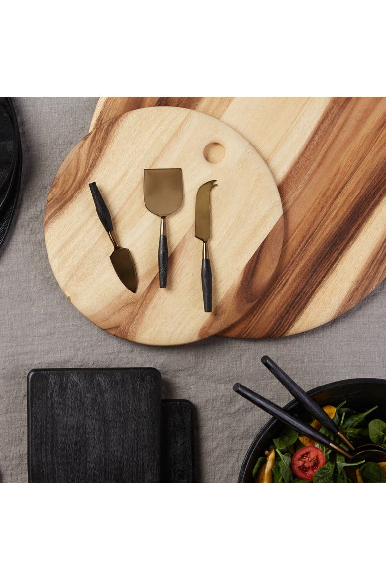 Arendal Cheese Knife - Set of 3, Alternate, color, Gold