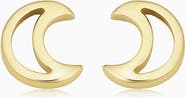 Oradina 14K Yellow Gold Moondance Studs