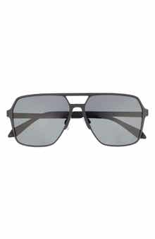 QUAY Backstage Pass 50mm Aviator Sunglasses
