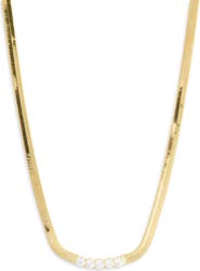 NORDSTROM RACK Demi Fine Cubic Zirconia Snake Chain Necklace