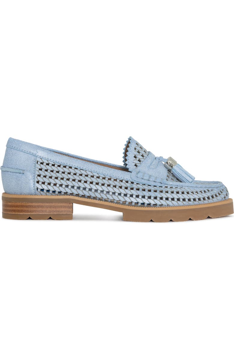 Donald Pliner Tassel Loafer, Alternate, color, Denim