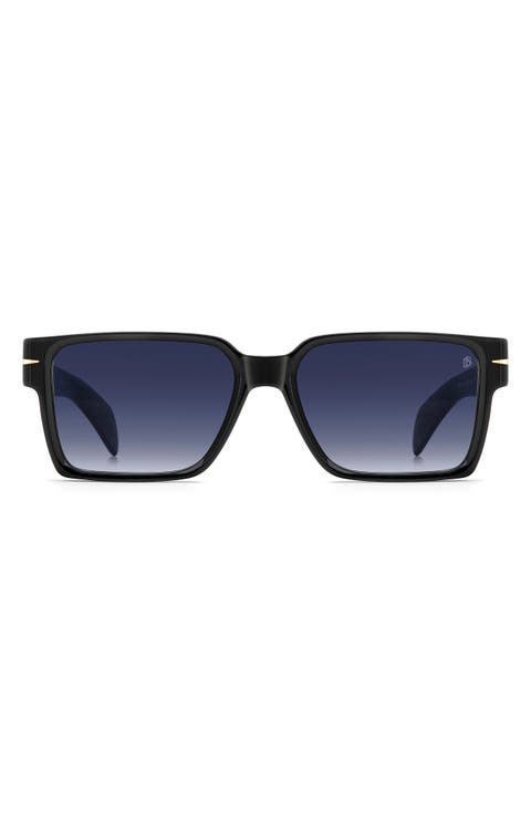 DB 7162/S 56mm Rectangular Sunglasses