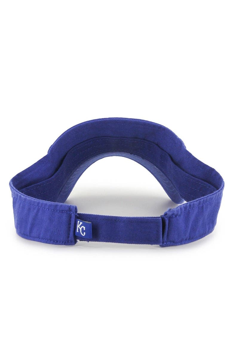Men's '47 Royal Kansas City Royals Clean Up Adjustable Visor, Alternate, color, Royal