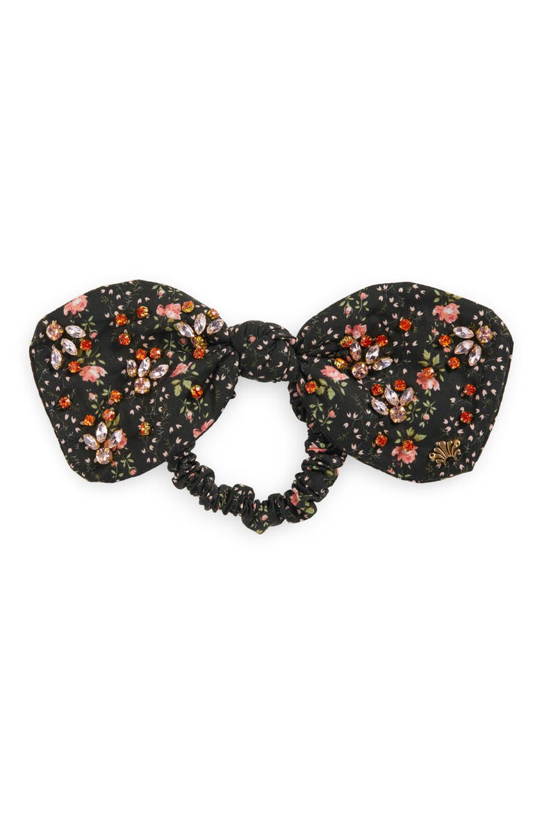 x Liberty London Penny Bow Scrunchie, Main, color, EVIE STRIPE
