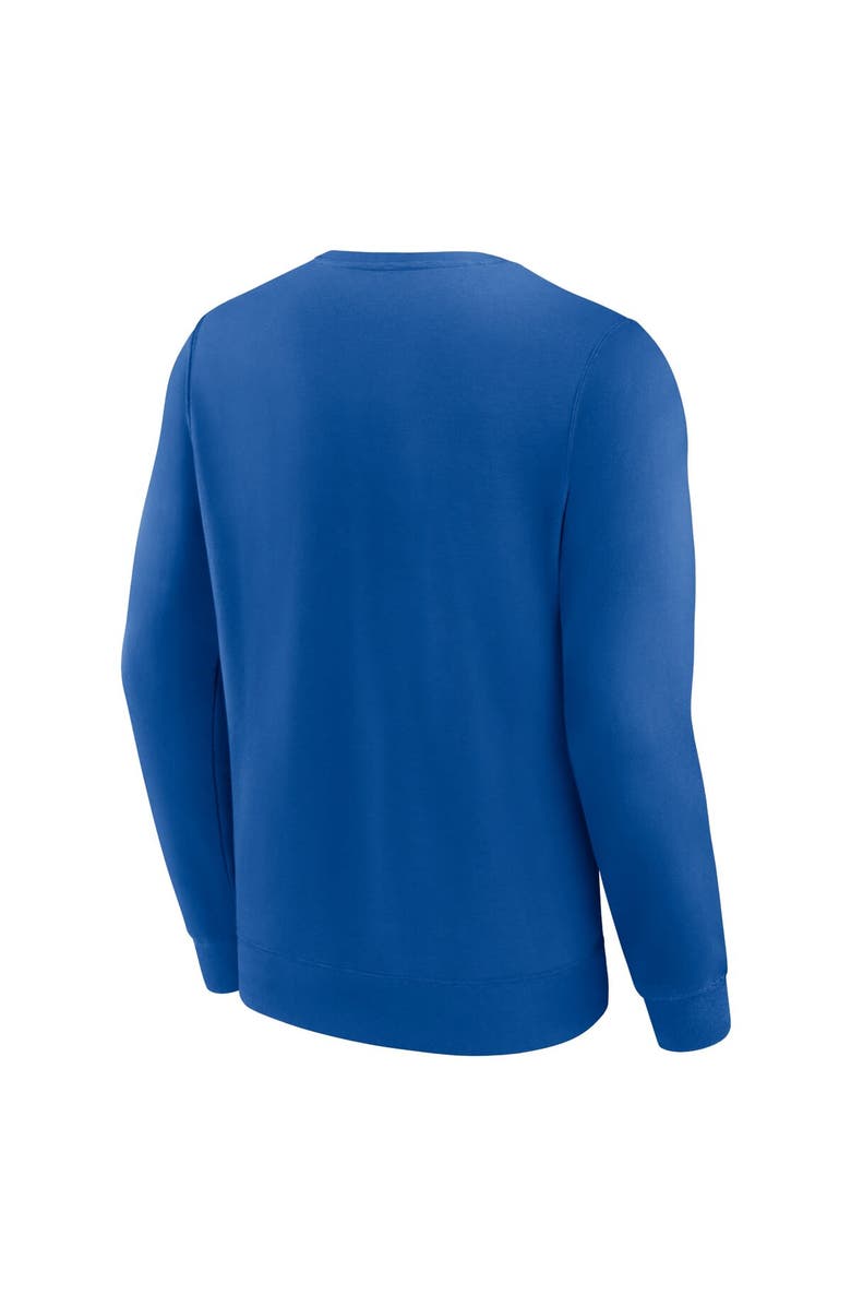 PROFILE Men's Profile Royal Texas Rangers Big & Tall Pullover Sweatshirt, Alternate, color, 