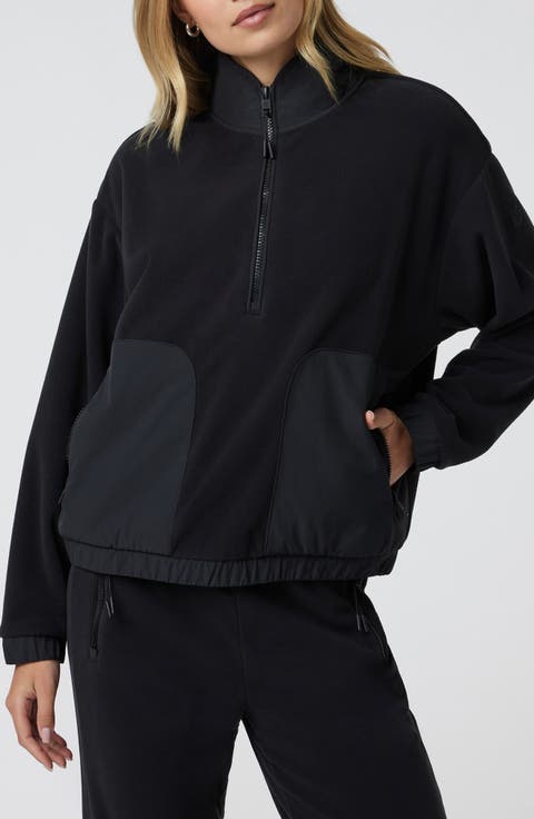 Water Resistant Half Zip Pullover