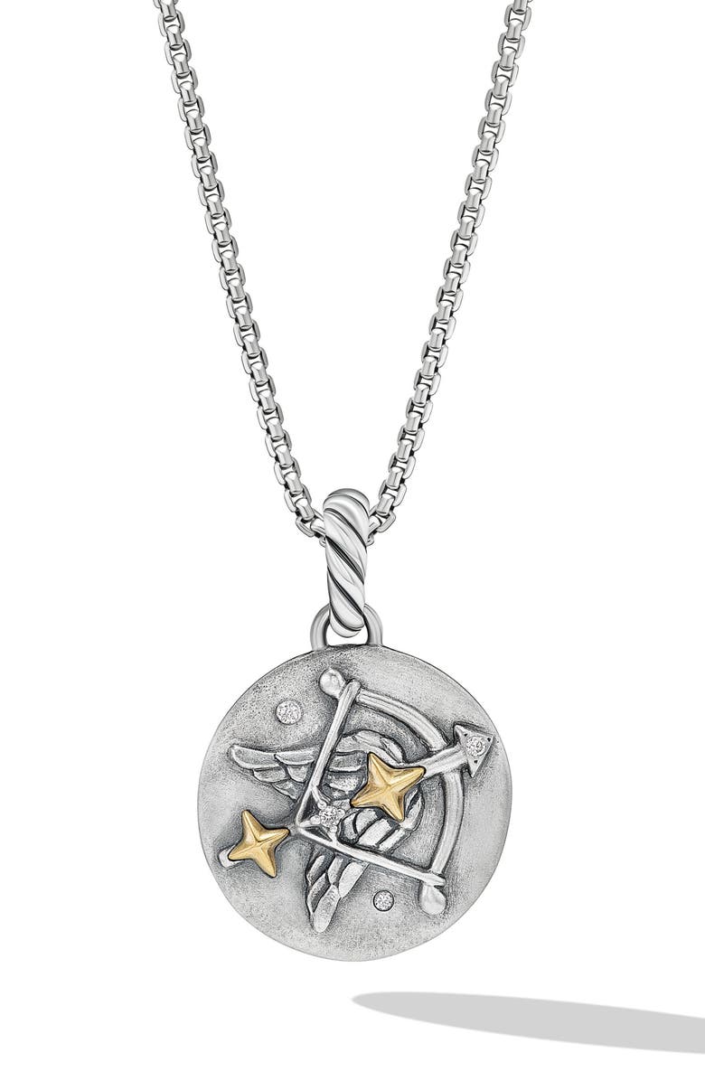 David Yurman Zodiac Charm Enhancer, Main, color,