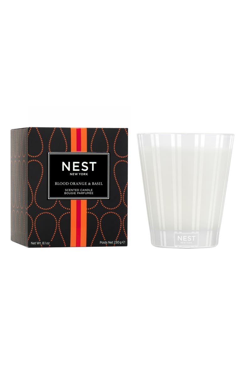 NEST New York Blood Orange & Basil 3-Wick Candle, Main, color,