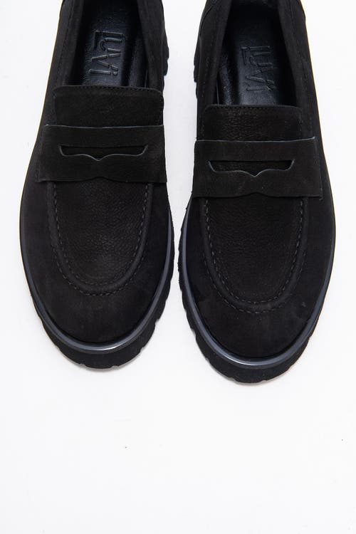 Forever & Always Shoes Vionel Leather Loafer In Black