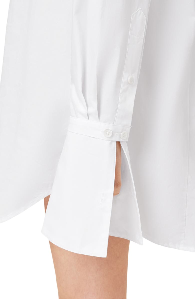 AllSaints Alber Long Sleeve Shirtdress, Alternate, color,