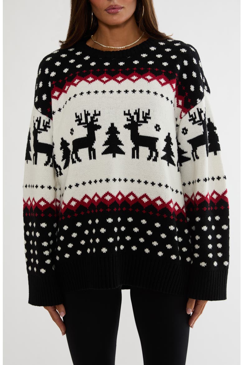 Remington Fair Isle Sweater, Alternate, color, TWILIGHT FAIRISLE