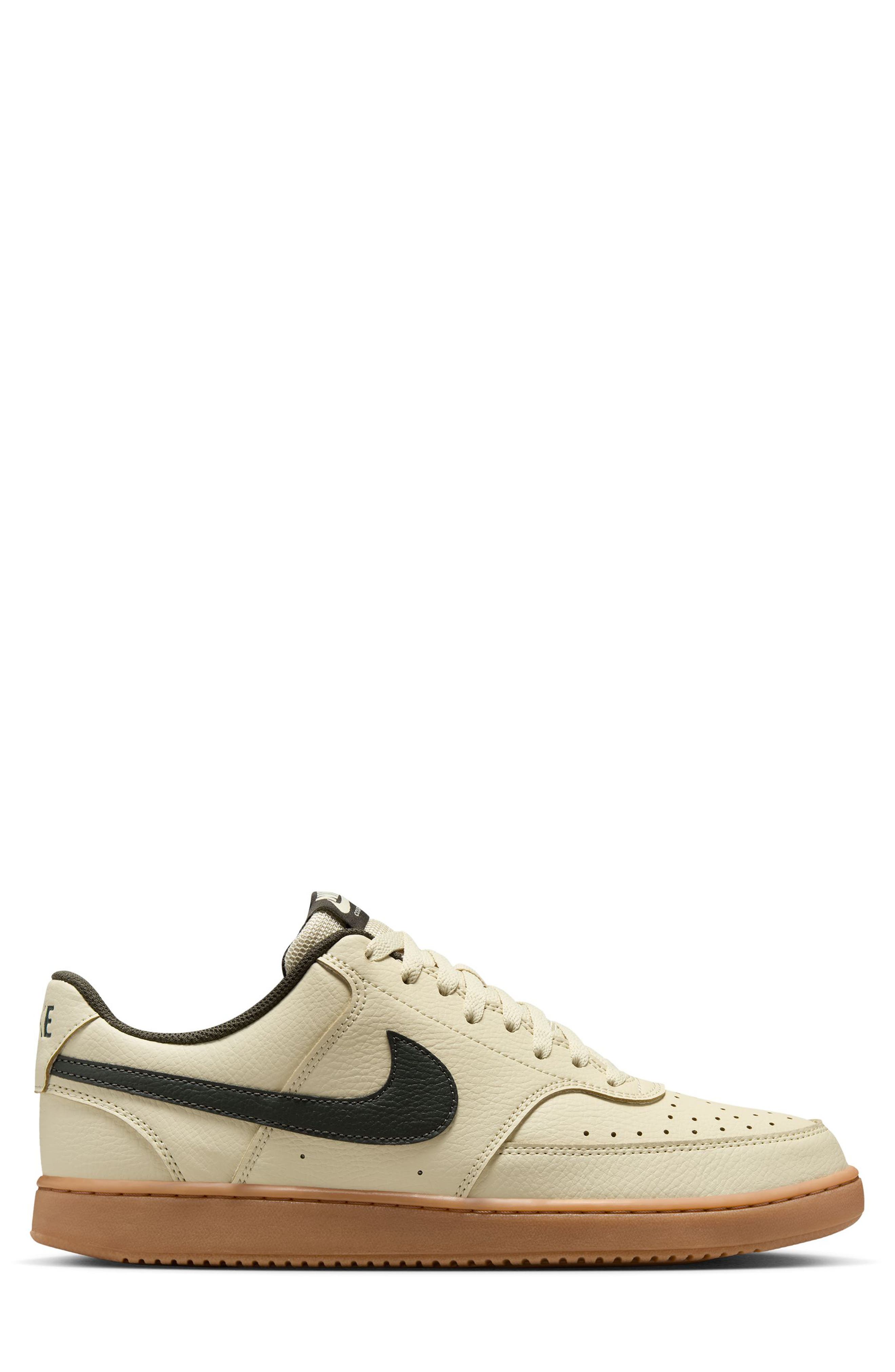 Court Vision Low Sneaker, Alternate, color, KHAKI/ SEQUOIA