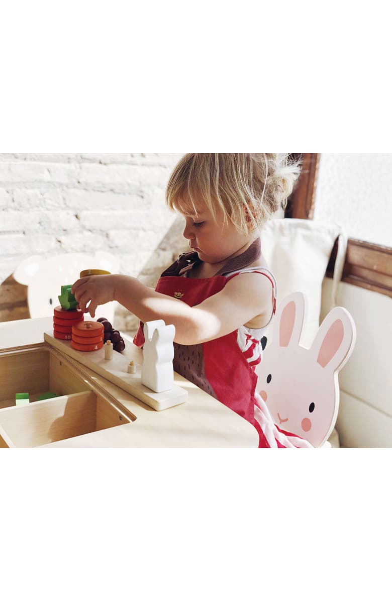 Tender Leaf Toys Forest Wooden Table & Chairs Playset, Alternate, color, Multi