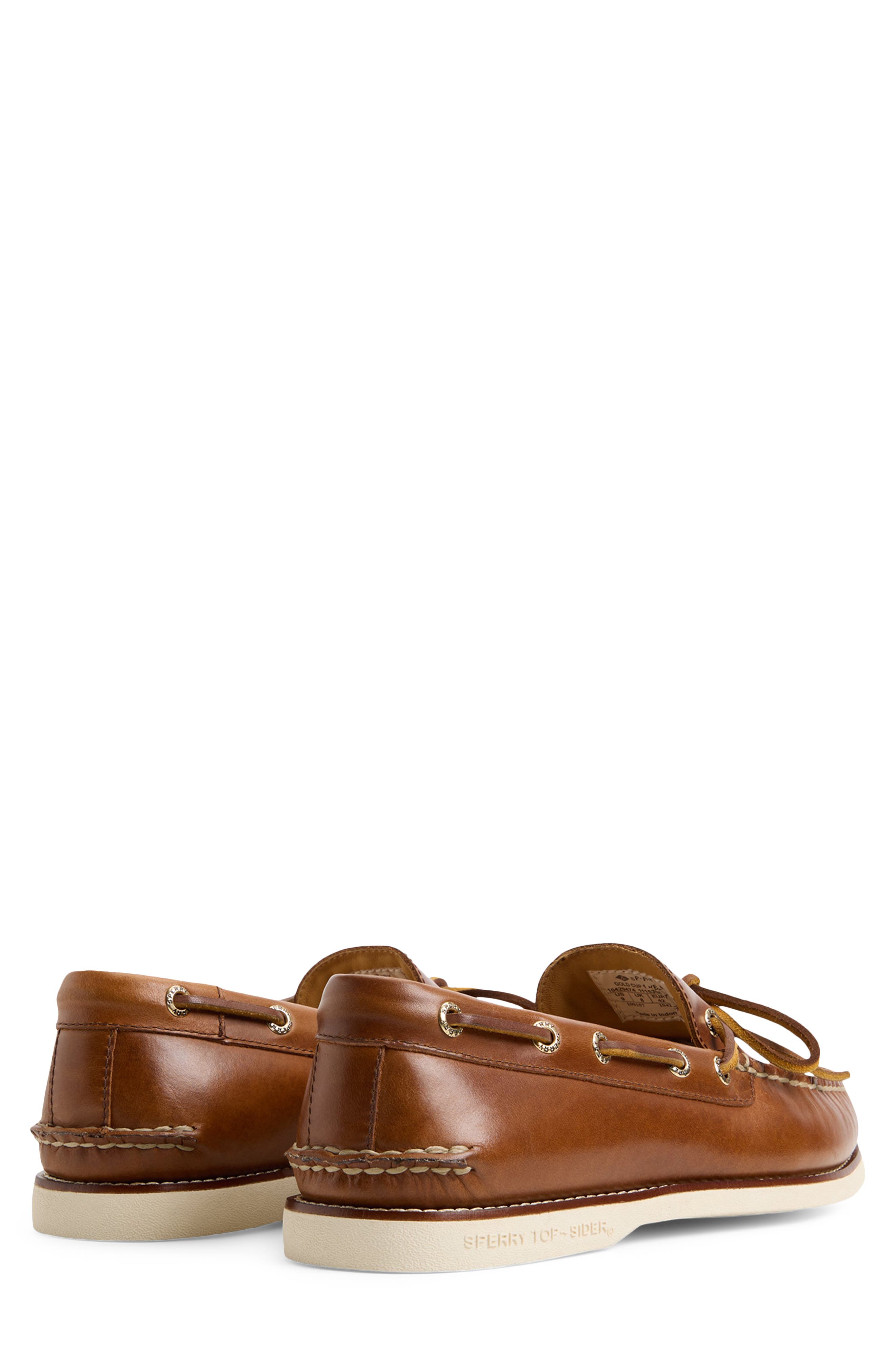 Sperry The Gold Cup Authentic Original 1-Eye Boat Shoe, Alternate, color, Tan