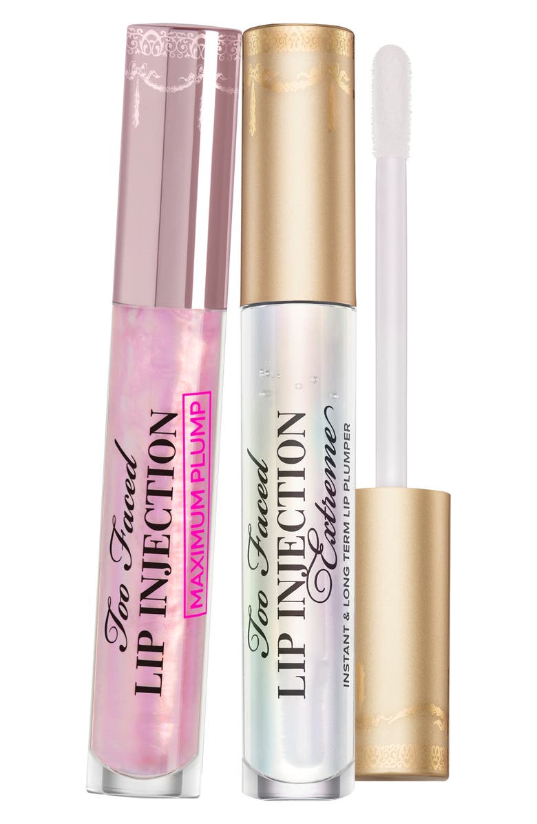 Too Faced Hype is Real Lip Injection Set $61 Value, Main, color,
