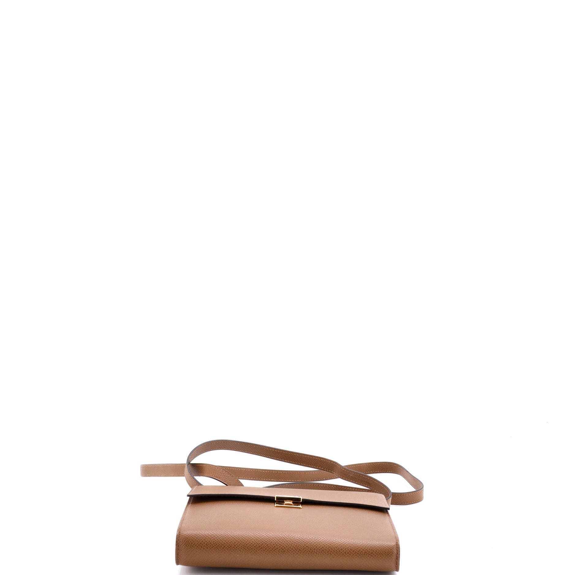 Pre-Owned Hermes Clic Wallet on Strap Epsom 16, Alternate, color, 