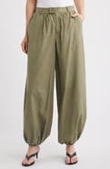 Topshop Ripstop Cotton Balloon Pants