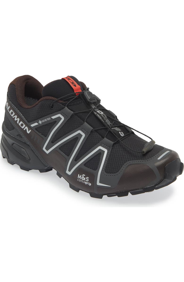 Salomon Gender Inclusive Speedcross 3 Gore-Tex<sup>®</sup> Waterproof Sneaker, Main, color, Black