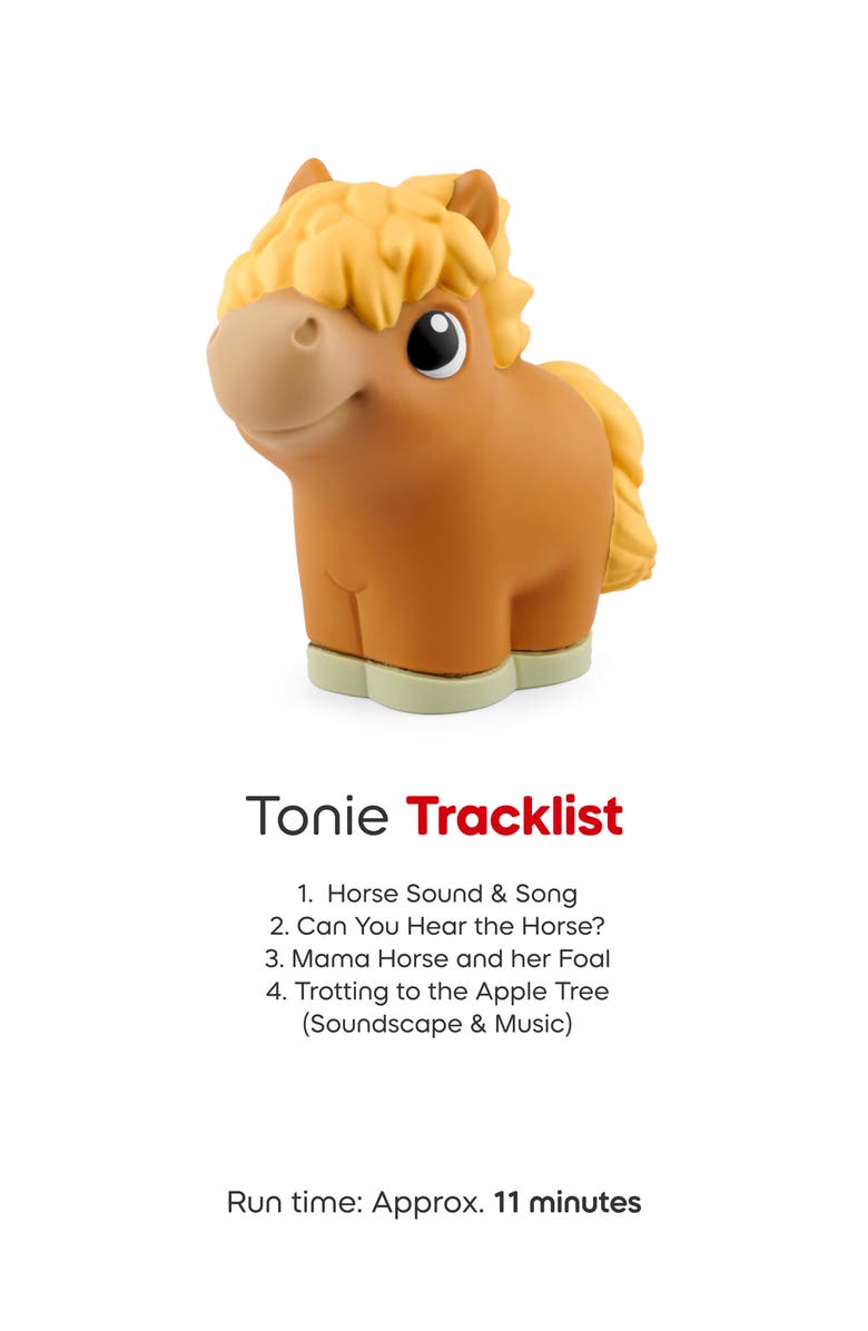 tonies Toniebox 2 with 3-Pack Farm Tonie Audio Characters Bundle, Alternate, color, Grey