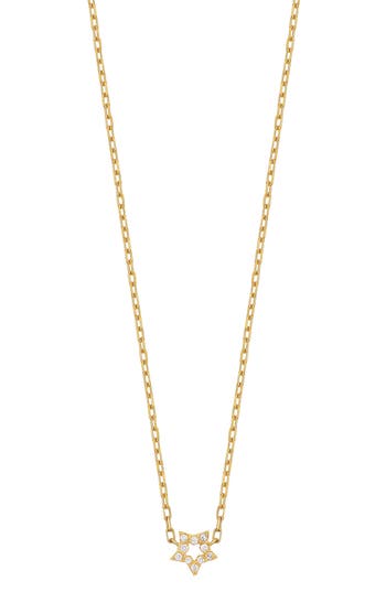 Bony Levy Star Pendant Necklace In Gold