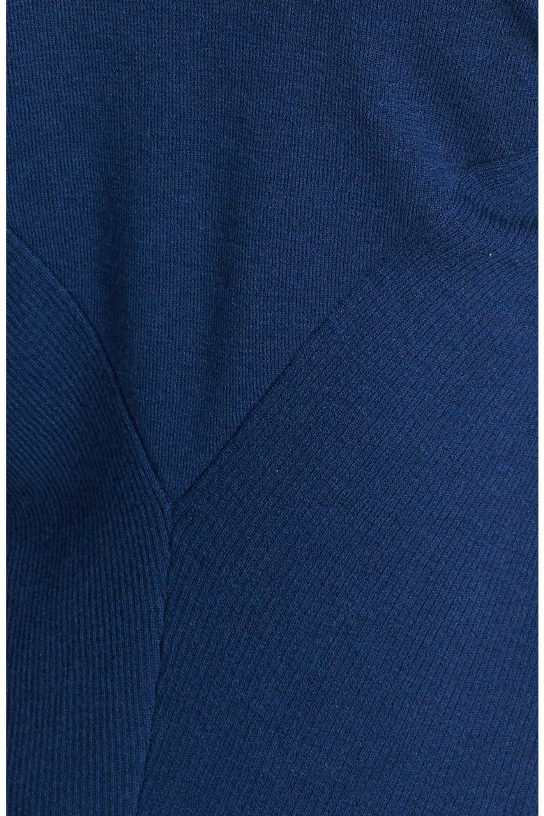 Angled Front Shaped Cardigan, Alternate, color, BLUE BONNET
