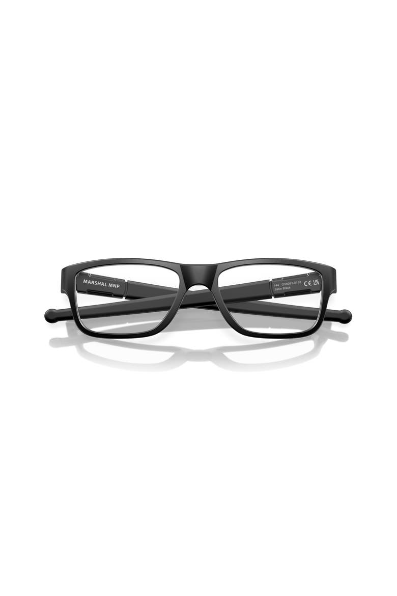 55mm Rectangle optical glasses, Alternate, color, Black