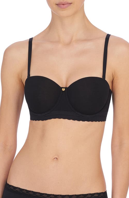 Natori Truly Smooth Longline Strapless Bra In Black