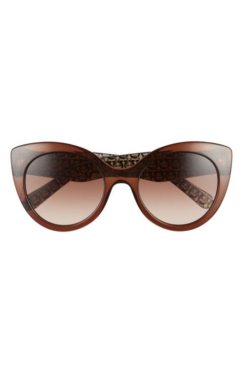 Classic 54mm Gradient Cat Eye Sunglasses
