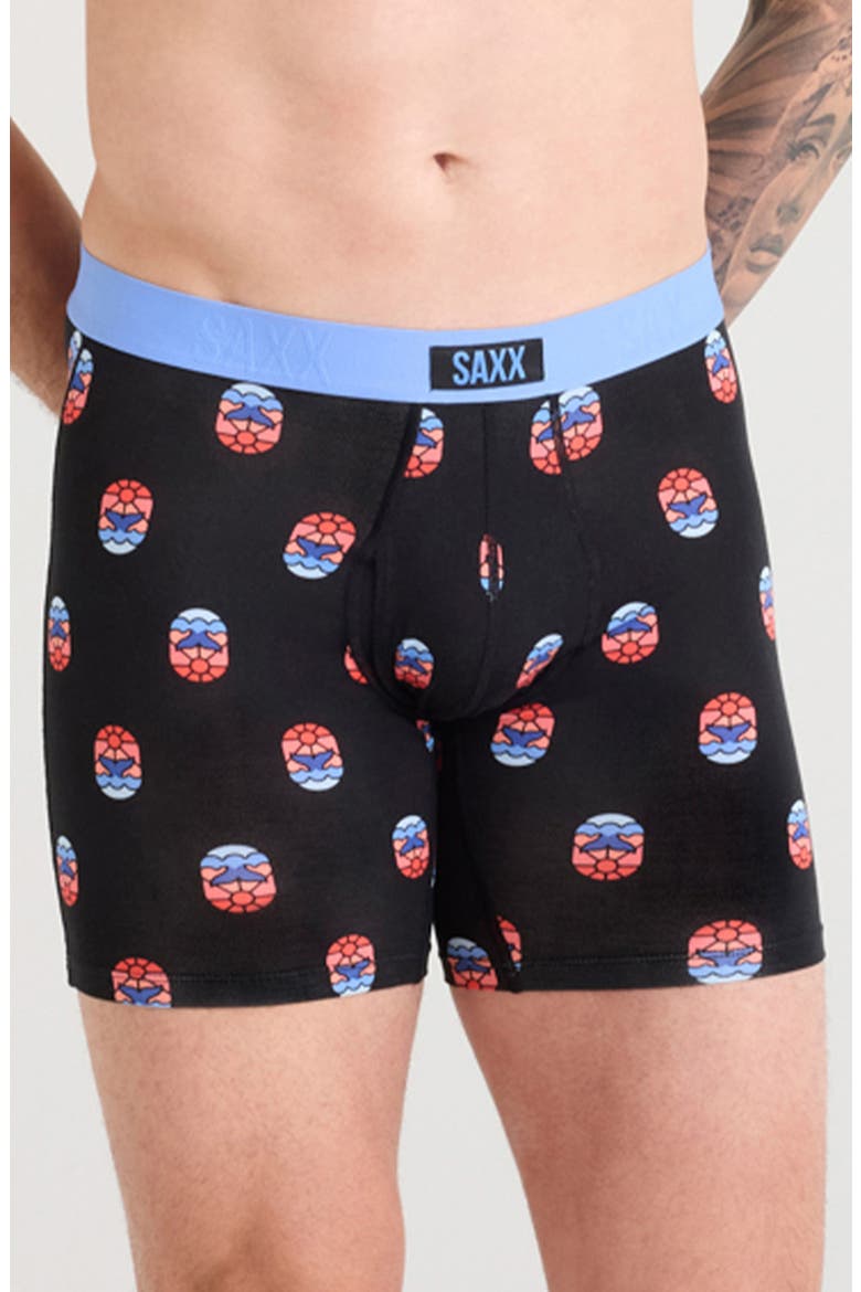 Vibe Xtra Soft Comfort Boxer Briefs, Main, color, WHALE WATCHER-BLACK