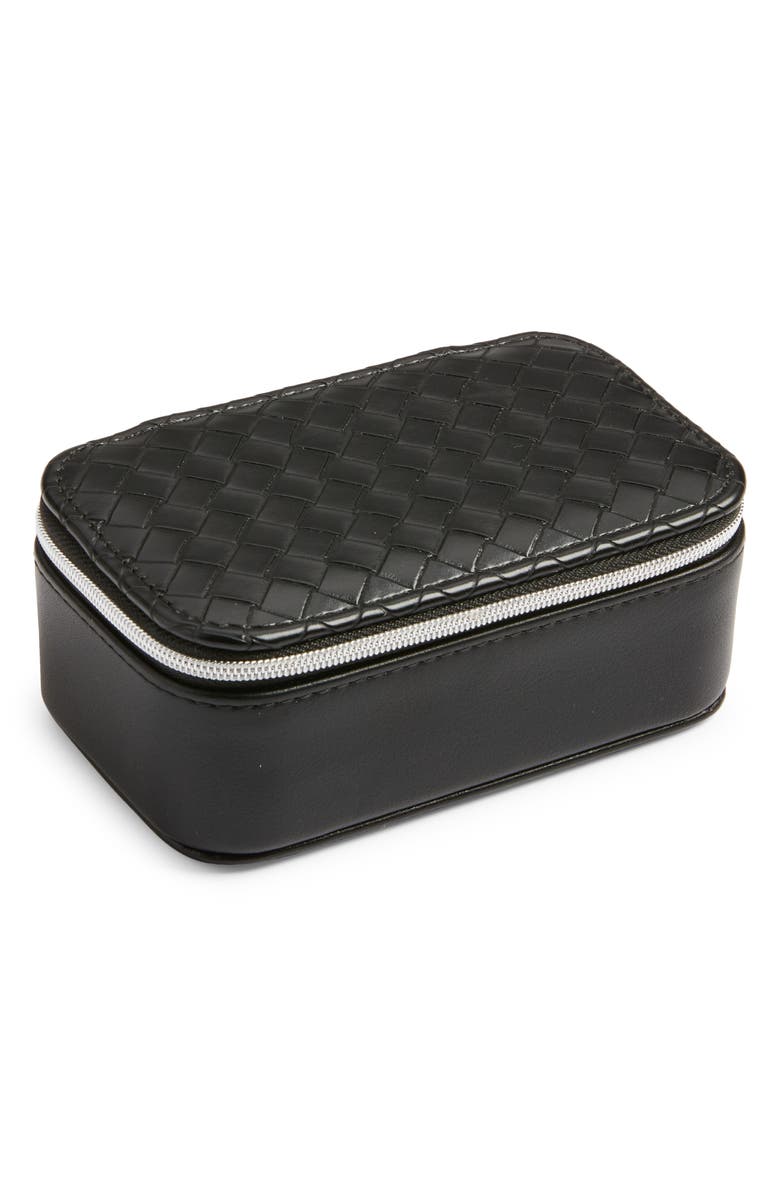 Estella Bartlett Woven Jewelry Box, Main, color, 