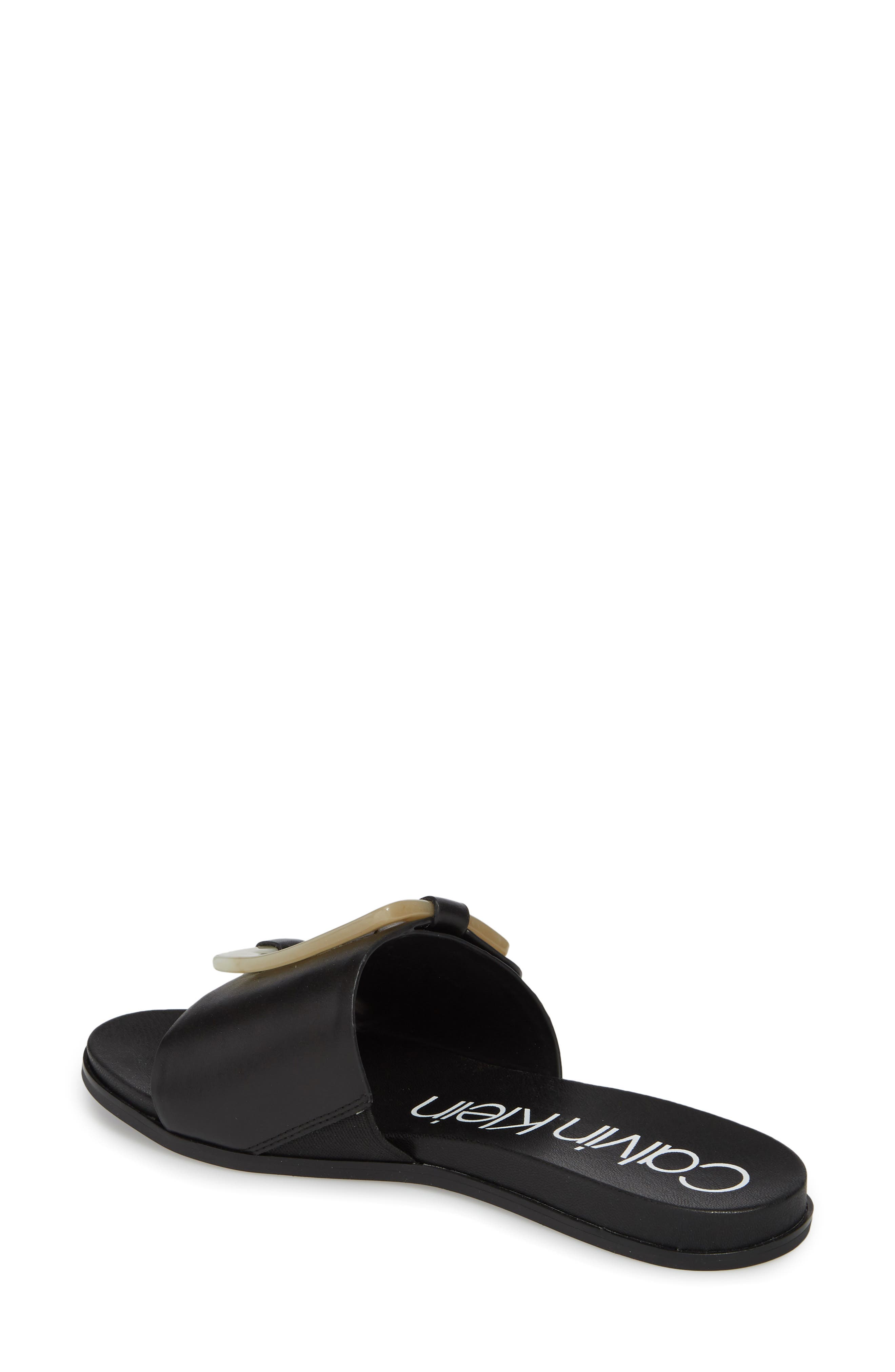 Calvin Klein Patreece Slide Sandal, Alternate, color, 