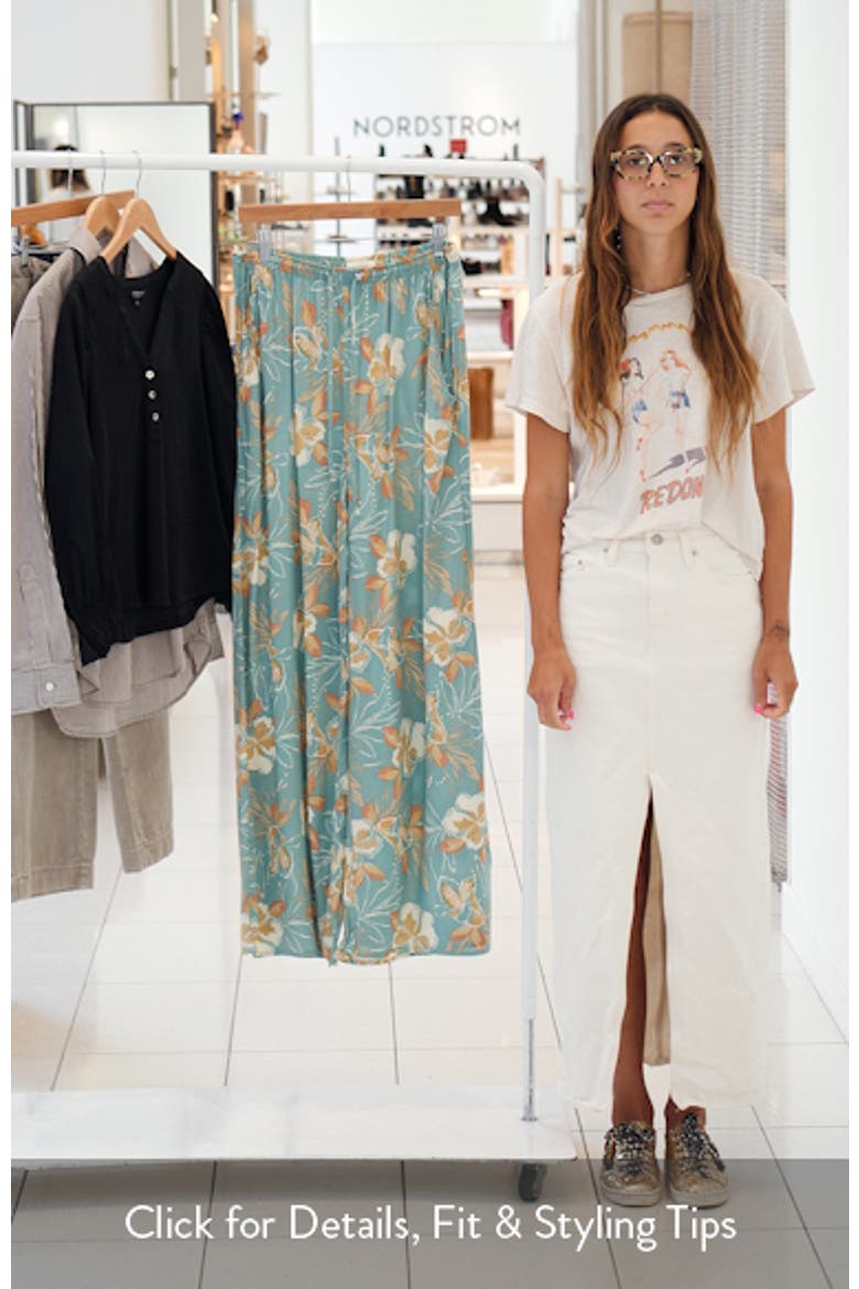 Rosalie Tiki Cover-Up Pants video