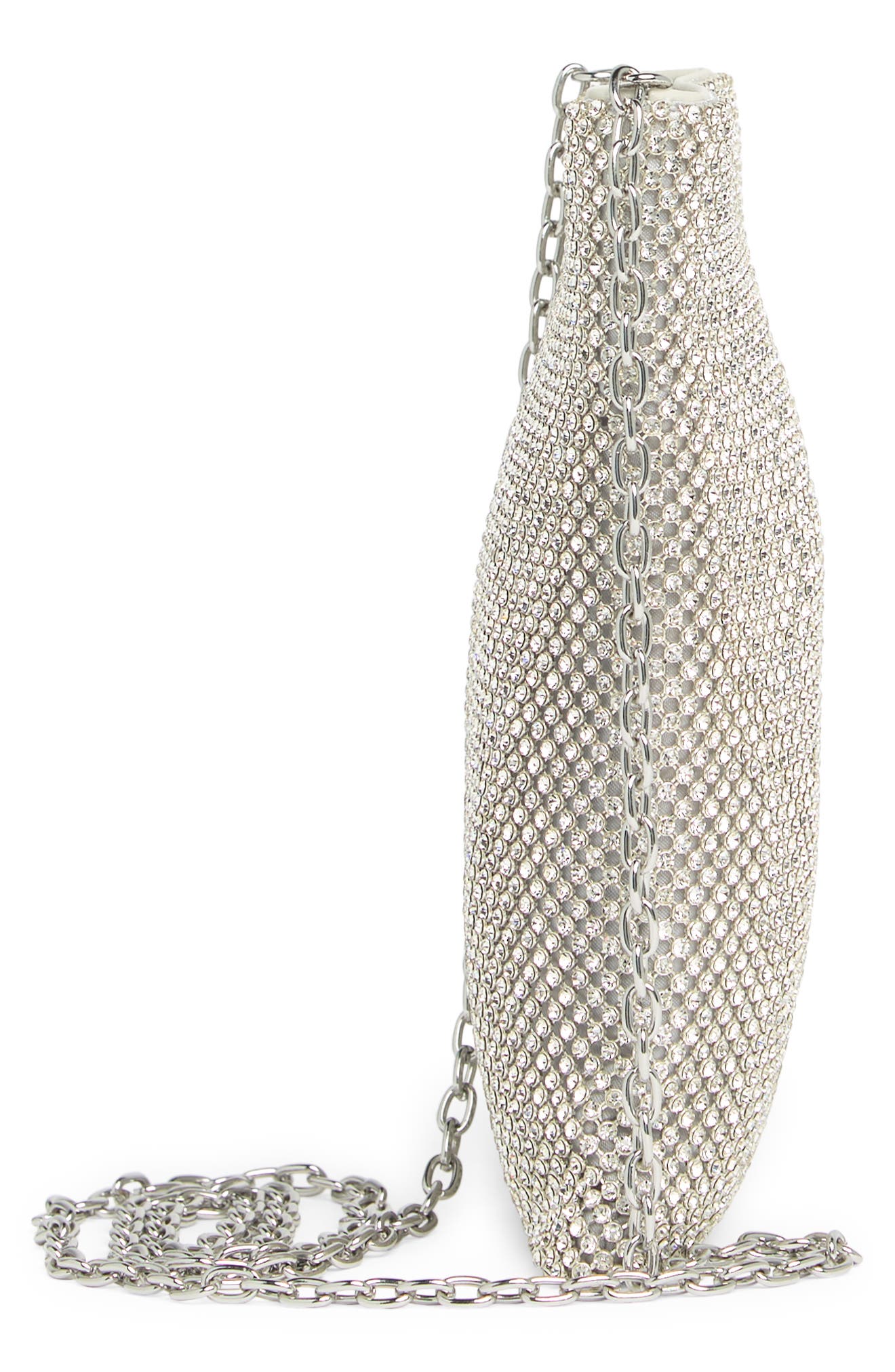 Whiting & Davis Crystal Cosmo Crossbody Bag, Alternate, color, 