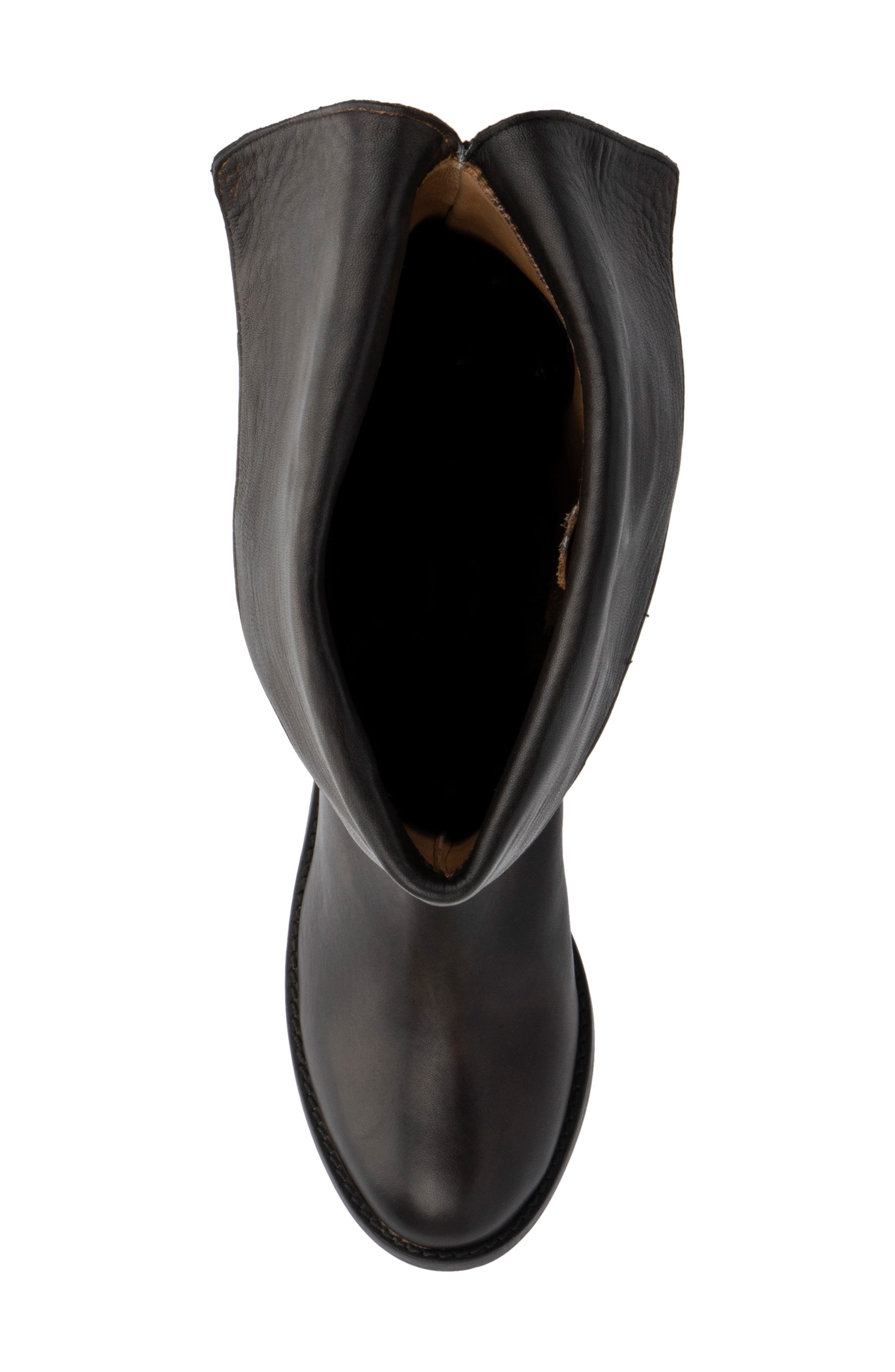 VINTAGE FOUNDRY Anastasia Faux Hair Tall Boot, Alternate, color, Brown