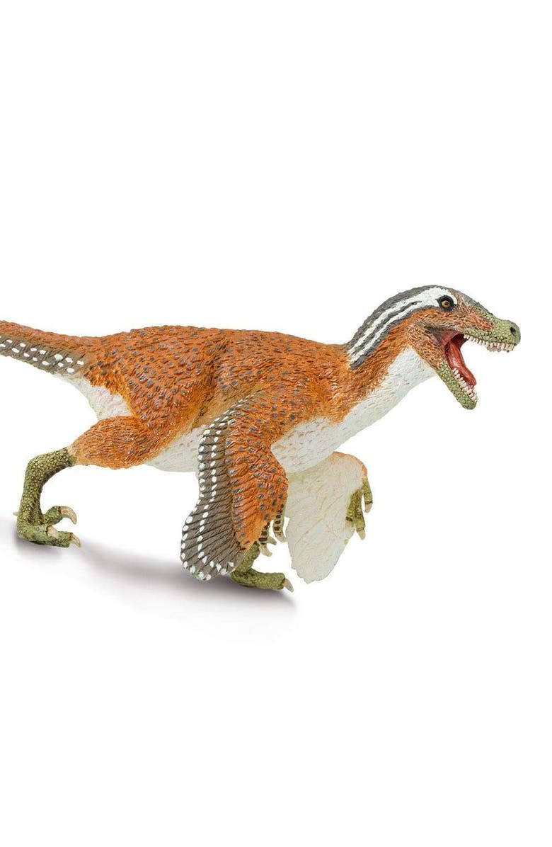 Safari Ltd. Feathered Velociraptor Toy, Alternate, color, NO COLOR