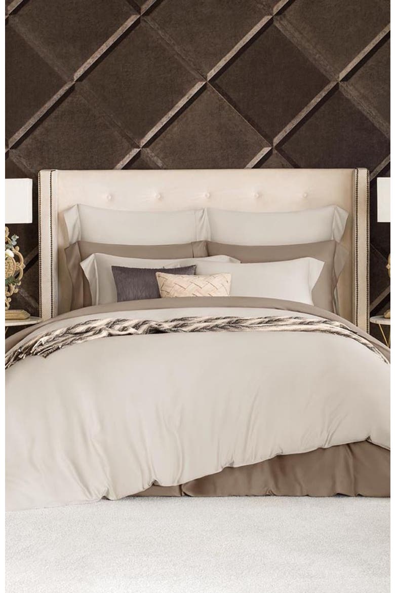 Sensa Duvet Cover, Alternate, color, Beige