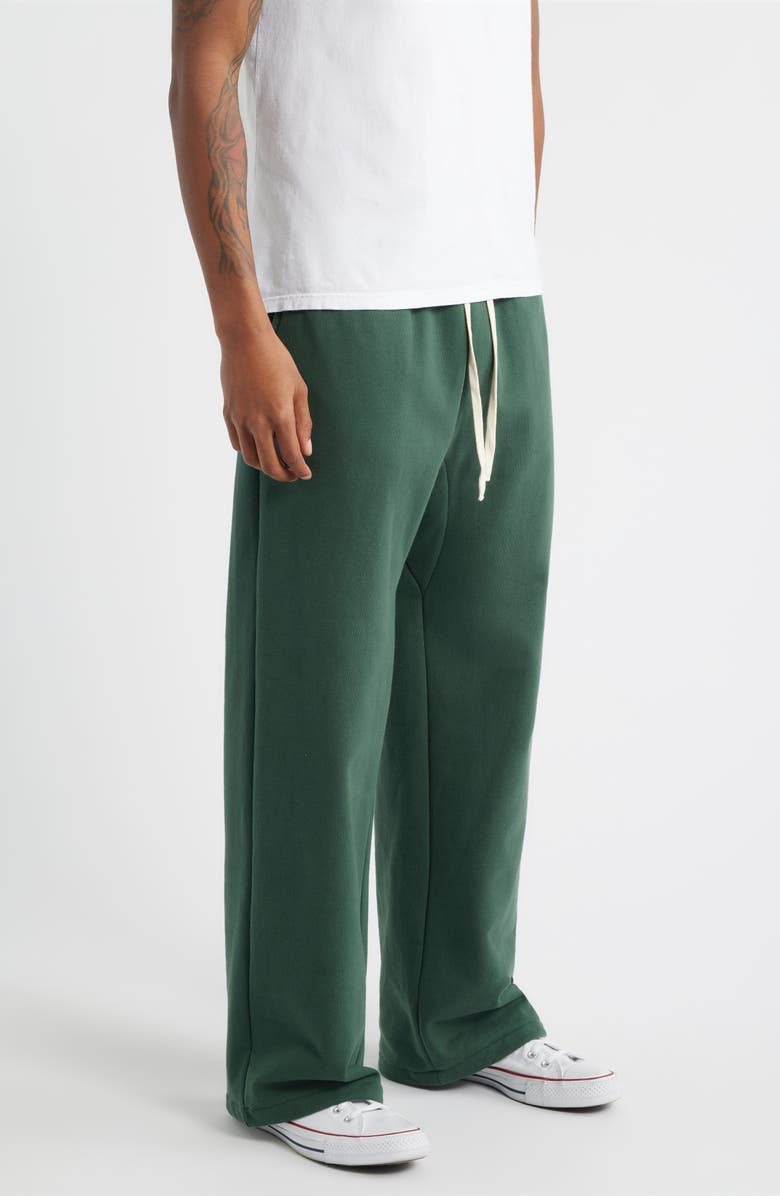 Elwood Heavyweight Fleece Sweatpants, Alternate, color, Emerald