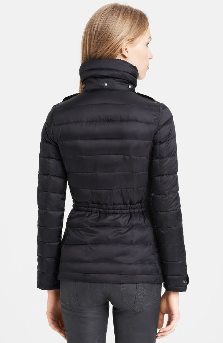 Burberry Brit 'Roosby' Goose Down Jacket, Alternate, color,