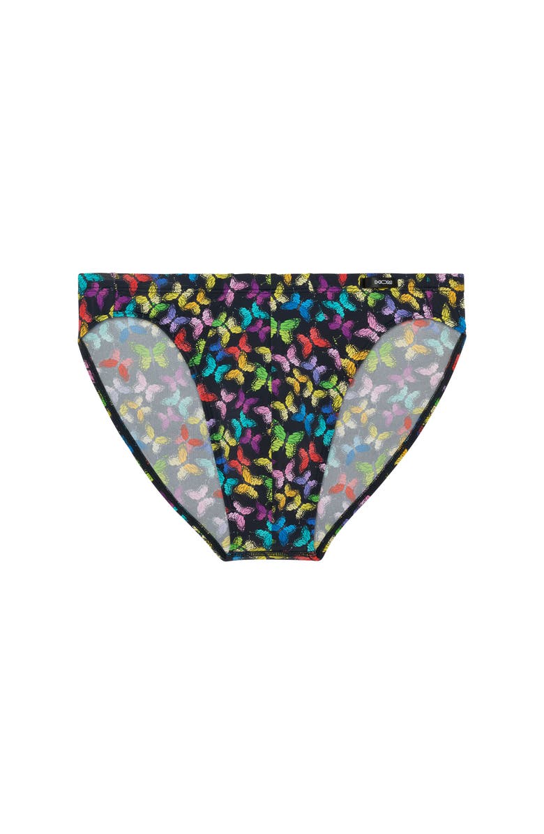 HOM Butterfly Comfort Micro Briefs, Main, color, Multico Print