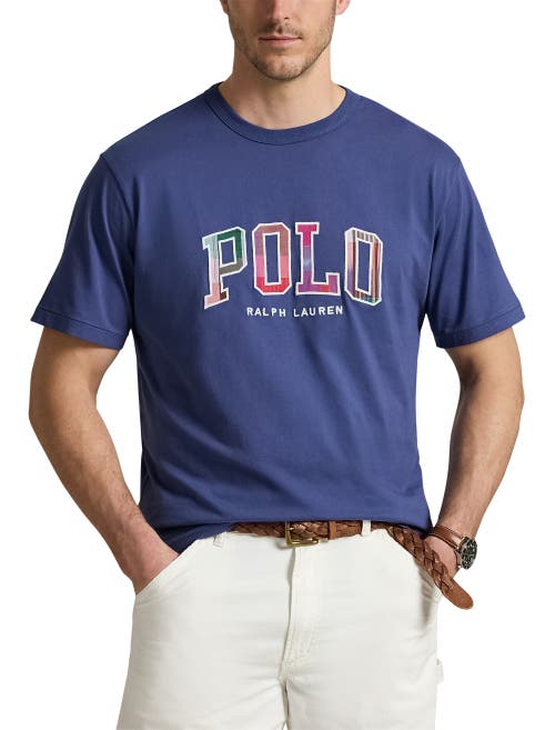 Polo Ralph Lauren Big & Tall India Plaid-logo Jersey T-shirt