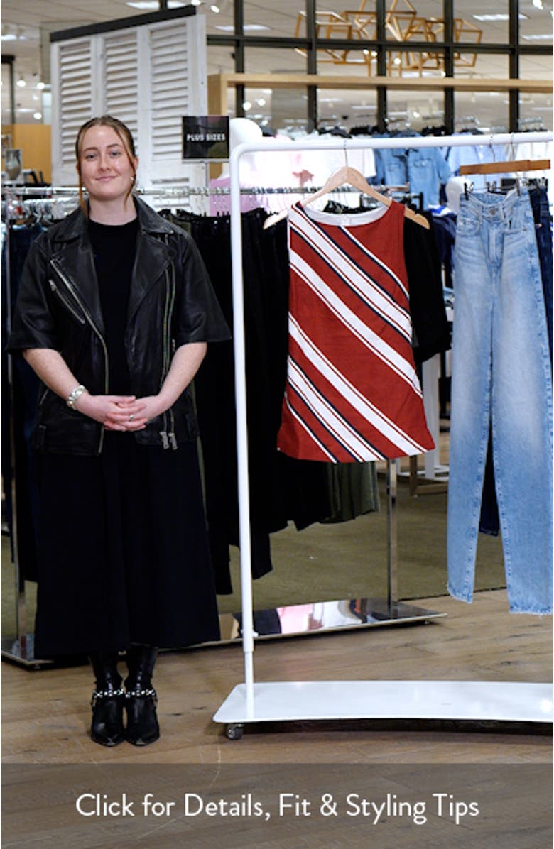 Miel Stripe Linen Drawstring ShortsI