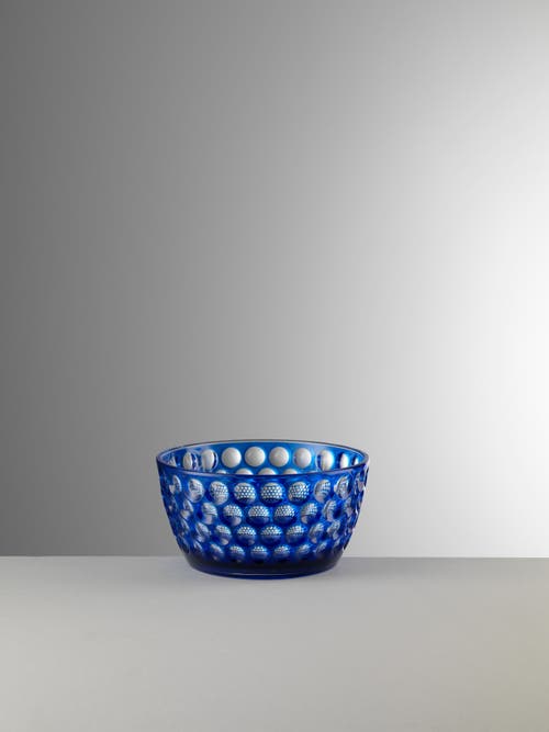 Mario Luca Giusti Acrylic Lente Snack And Cereal Bowl In Blue