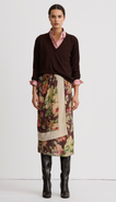 Smythe Asymmetrical Overlay Skirt