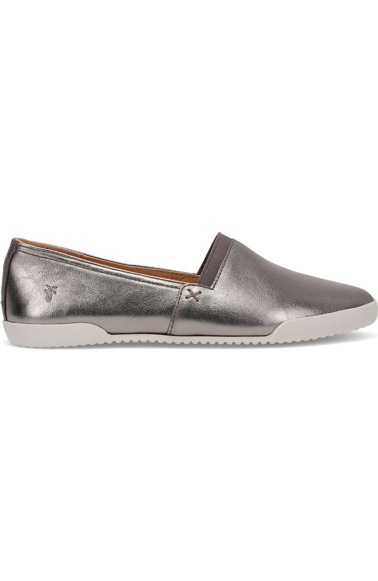 Frye Melissa Loafer, Alternate, color, Dark Pewter - Lunar Metallic