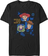 Toy Story 5 Men's Toy Story 5 Group Chat Goals Graphic T-Shirt